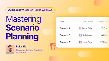 Office Hours Webinar: Scenario Planning