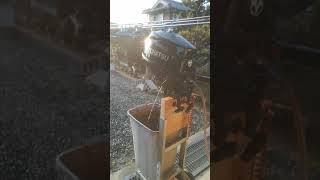 トーハツ4スト2馬力　純正3.5馬力キャブ　始動他