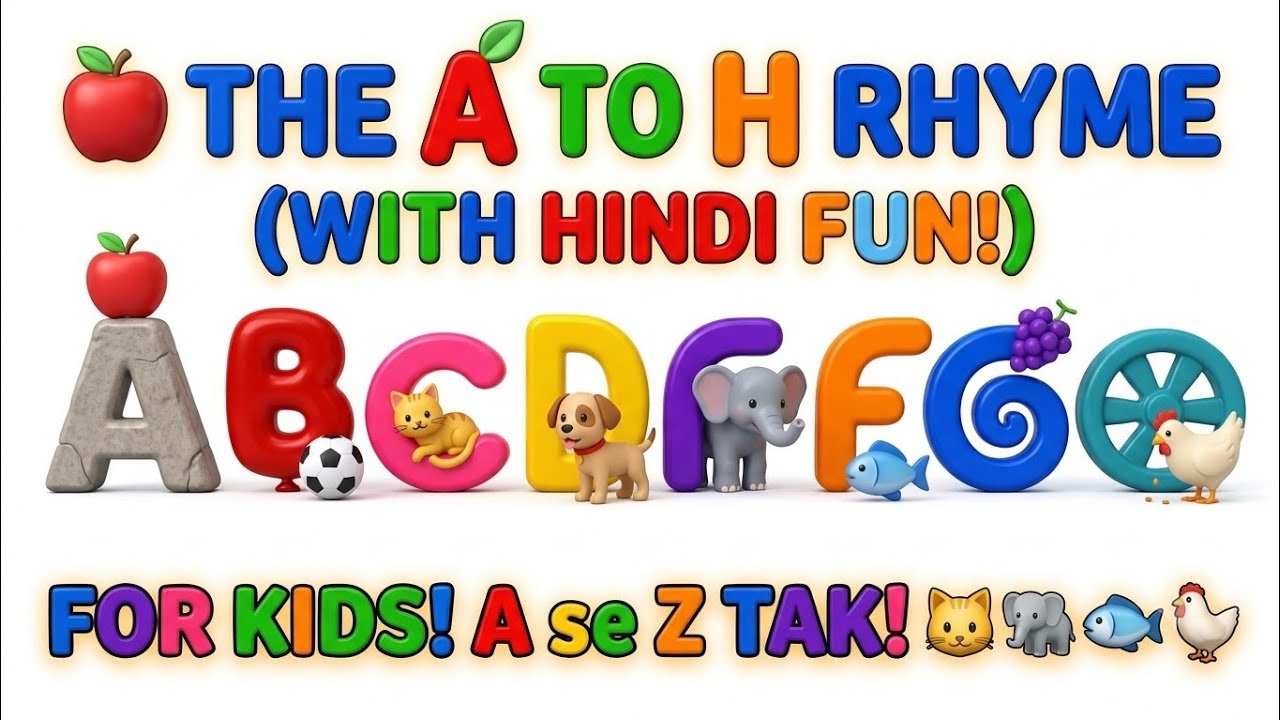 A to Z Alphabet Song | ABC Song for Kids 2026 Style: Kids, Nursery