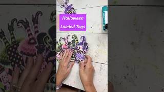 You won’t believe how easy these Halloween tags are 👻 #papercraft #halloween Cute Halloween Stuffed Tags Free Printable