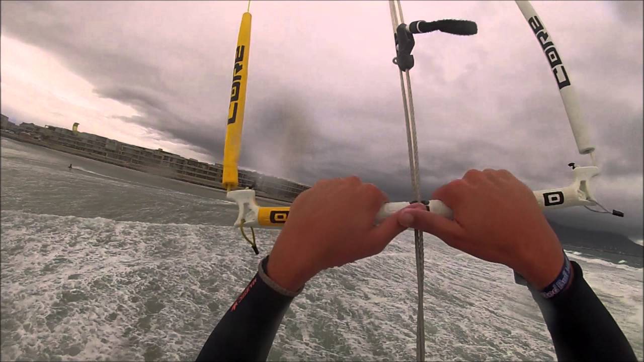 Storm session kiteboarding Core gts3 Megaloop big air