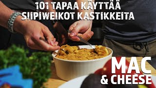 101 tapaa käyttää Siipiweikot kastiketta - Mac & Cheese