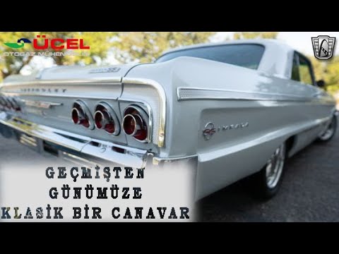 ÜÇEL Otogaz Yine Bir Canavarı Ağırlıyor. 1964 Model Koleksiyonluk  Chevrolet Impala!