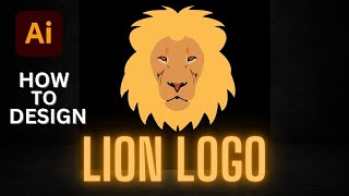 Lion Logo Design in Adobe Illustrator | Illustrator tutorial | #illustrator by CODRAWGRAPHIC 53 views 9 months ago 5 minutes, 55 seconds