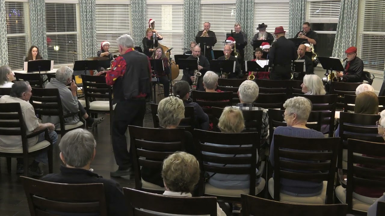 12/06/2024 - Wylie Community Big Band Jazz - Sweet Caroline - Harold Poole - Vocals