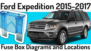 (2015-2017) Ford Expedition Fuse Box Diagrams and Fuse Panel Locations✅