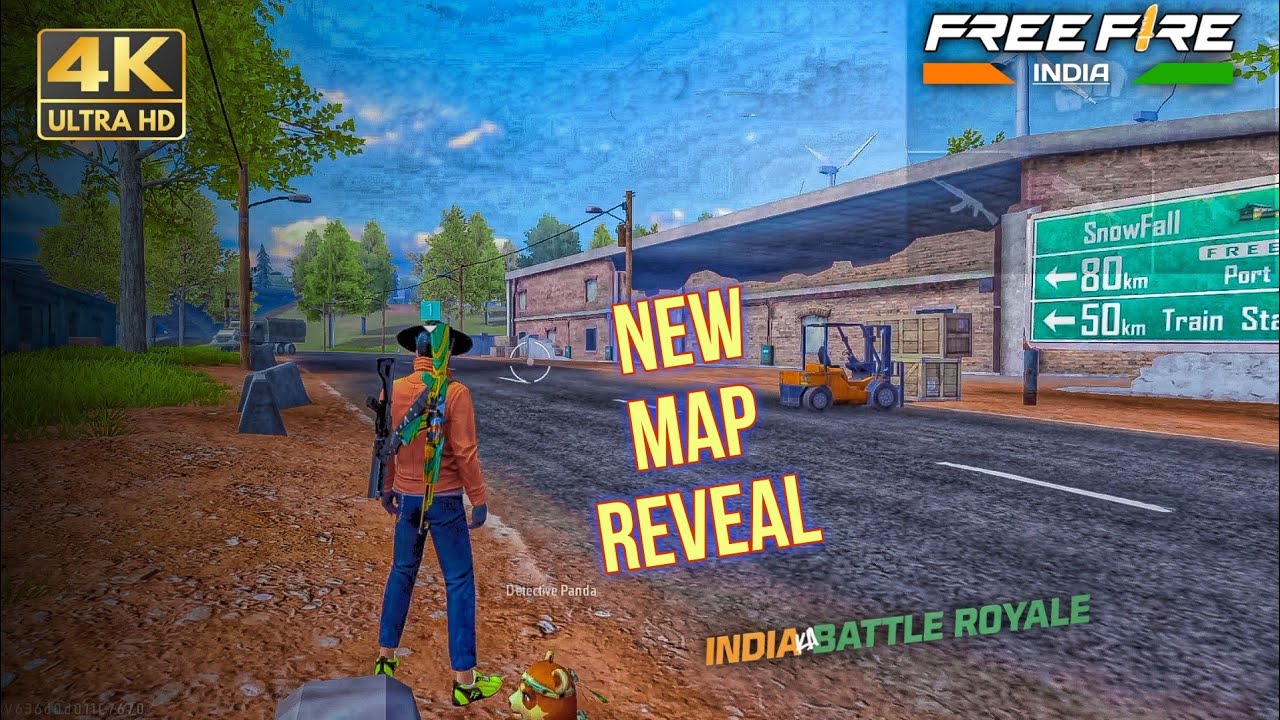 Free fire 4k video | New Alpine Map Reveal 