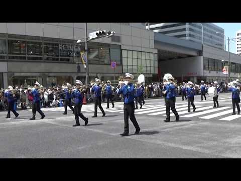 2019 第13回 銀座柳まつり パレード //  国士舘大学吹奏楽部