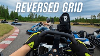 Go-karting Madness : Sprint Race + Reversed Grid Race  4K POV