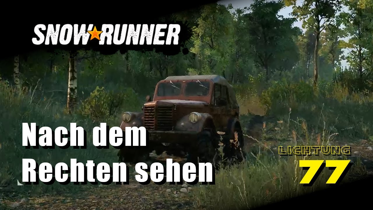 Nach dem Rechten sehen | SnowRunner | Ep. 77
