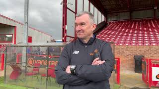 Full Altrincham FA Trophy Semi-Final: Post-Match Interview with Chris Millington Update