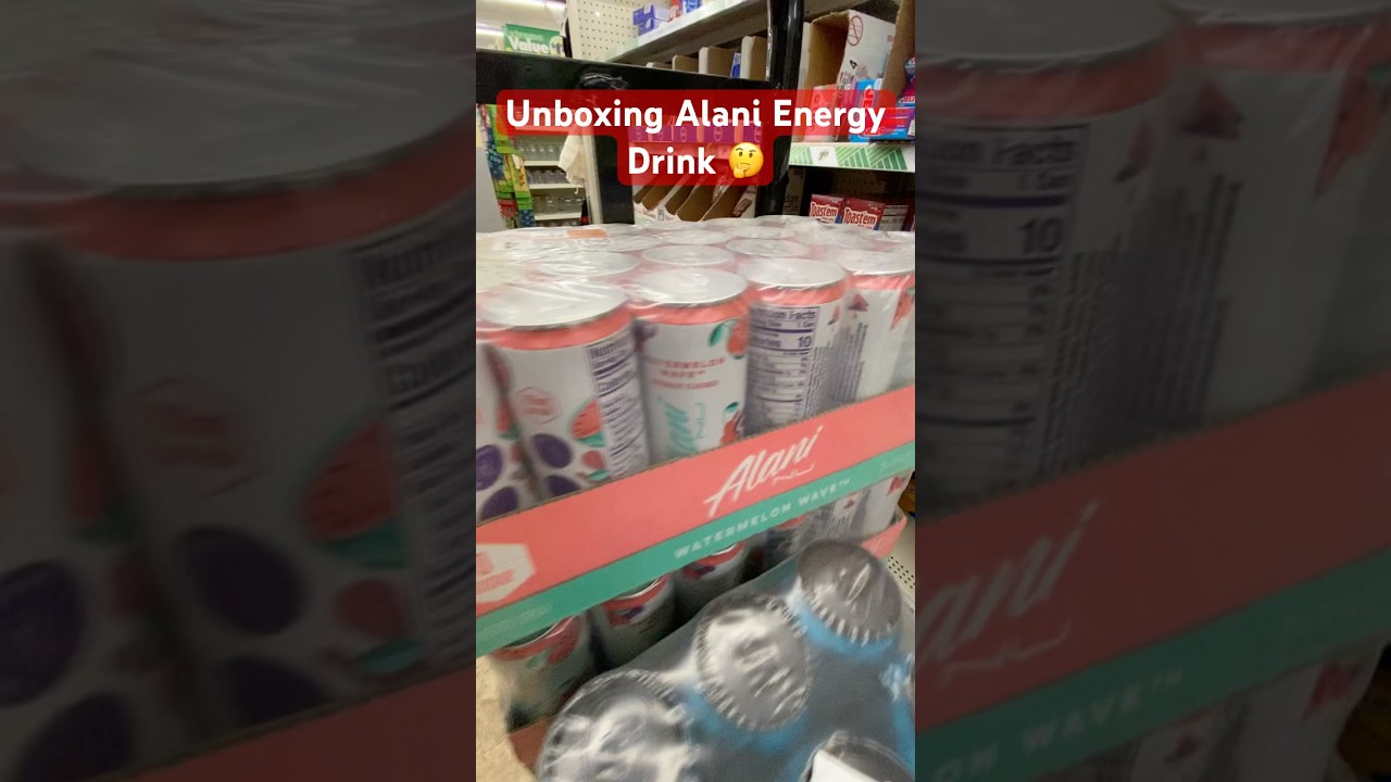 Unboxing Alani Energy Drink 🤔