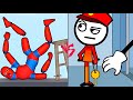 🥰 Ragdoll Break Kick 🦵🏻 the Body 🆚 Thief Puzzles – Stickman Robber Funny Gameplay 😂🔥 part 1