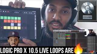Logic Pro X 10.5: Live Loops Beat Making!