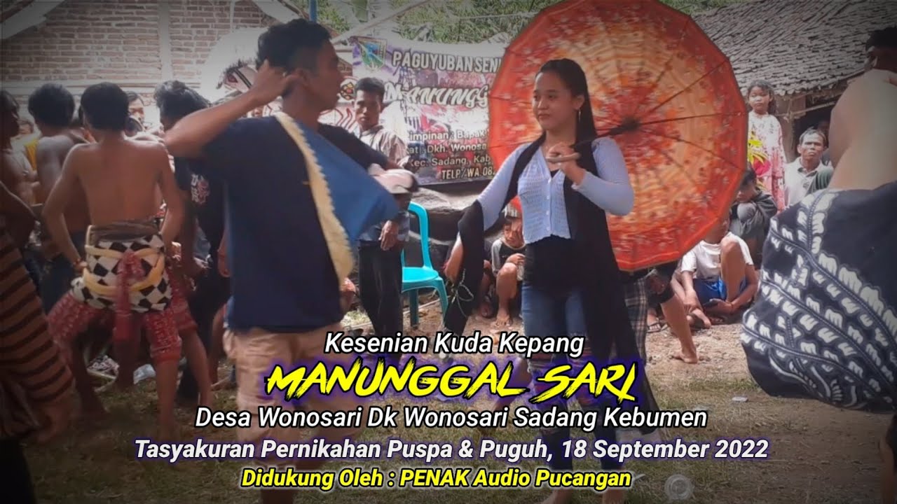 Janturan Kuda Kepang Manunggal Sari Desa Wonosari Sadang @dj.crezpo