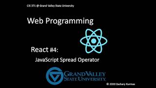 React 4: JavaScript Spread Operator