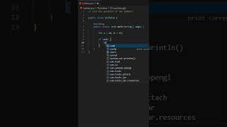 Java program to find largest number among two numbers using if else statements. #shorts #youtube