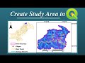 Create study area map in QGIS - Map Layout in QGIS
