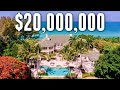 Touring a 20000000 private resort style florida mega mansion