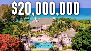 Touring a $20,000,000 Private Resort Style Florida MEGA MANSION