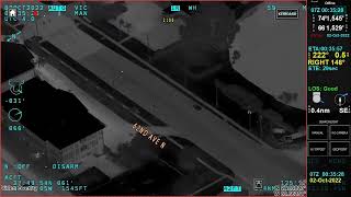 Pinellas Sheriff Helicopter footage of fatal crash