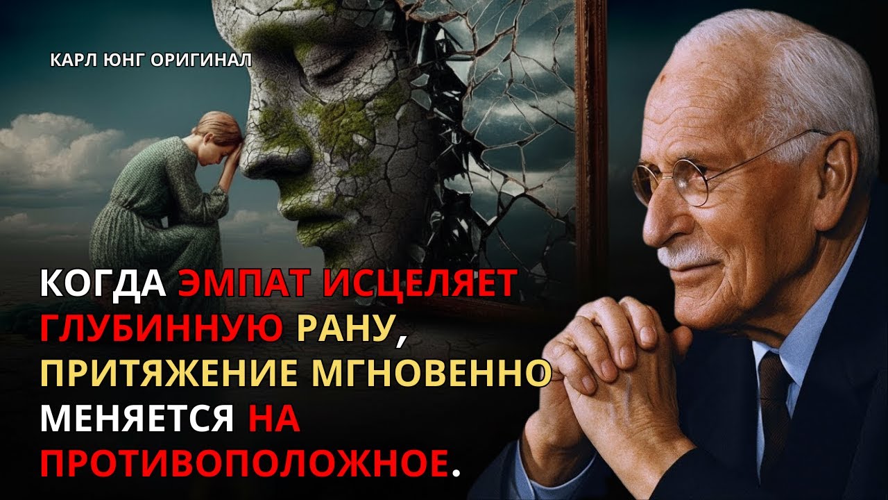 Когда эмпат исцеляет глубинную рану, притяжение мгновенно меняется на противоположное — Карл Юнг