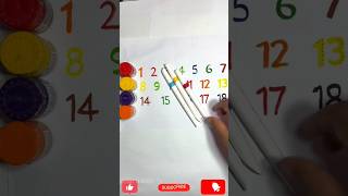 12 3 Number Song | Learn Numberswith Slide |Counting Song for#Colors Kids#nurseryrhymes#babysongs
