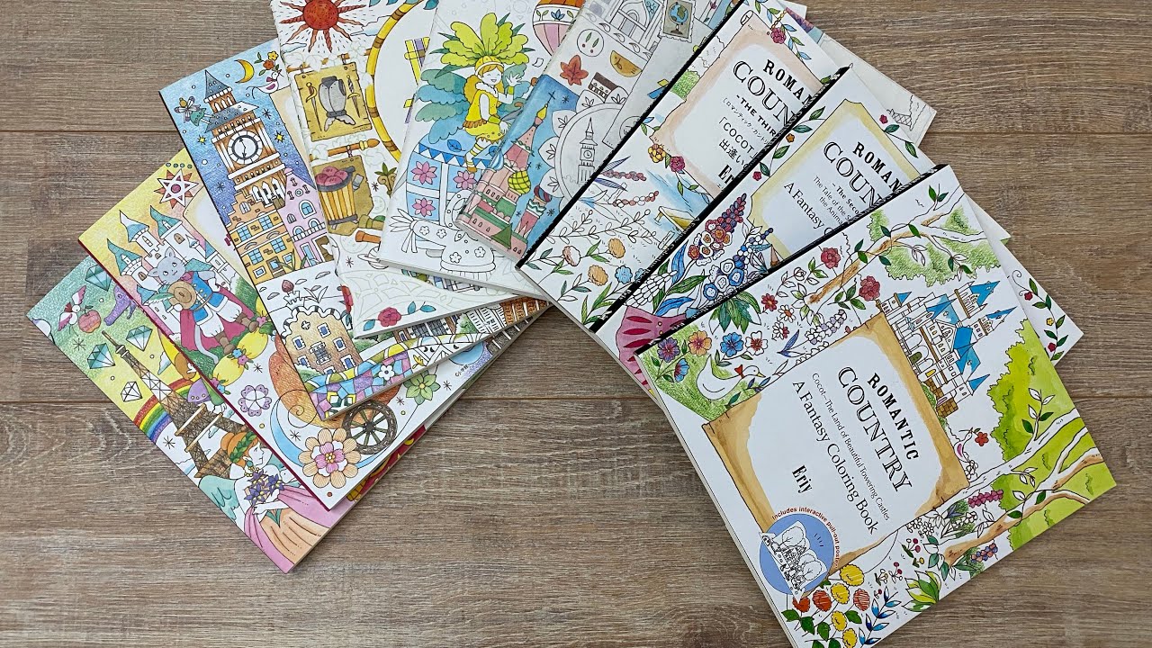 All my completed pages in Eriy books