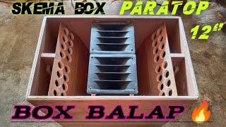 SKEMA BOX PARATOP 12 INCH//Box Paratop//Box viral//boxCidesBalap