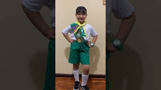 Download Lagu Pakaian Olahraga Pramuka Bintang | Tipe B 💚💛 #starscout #activewear #girlscouts #shorts #fypシ MP3