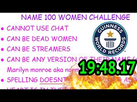 Name 100 Women Challenge