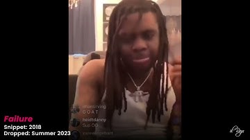 Random Chief Keef Snippets of Released Songs | Part 5