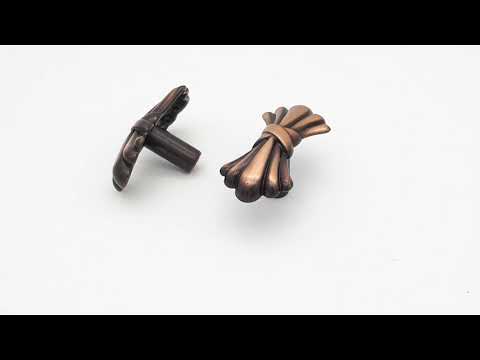 Ручка кнопка сучасна класика "DILA DUGME" Мідь, видео 1