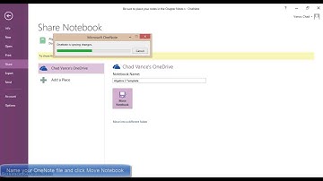 Sharing a OneNote File with a Teacher via an Edit Link