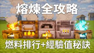 Minecraft1.21 熔煉全攻略🔥熔爐技巧、燃料效率與經驗值秘訣