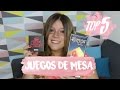 MI TOP 5 MEJORES JUEGOS DE MESA  Laura Yanes - YouTube