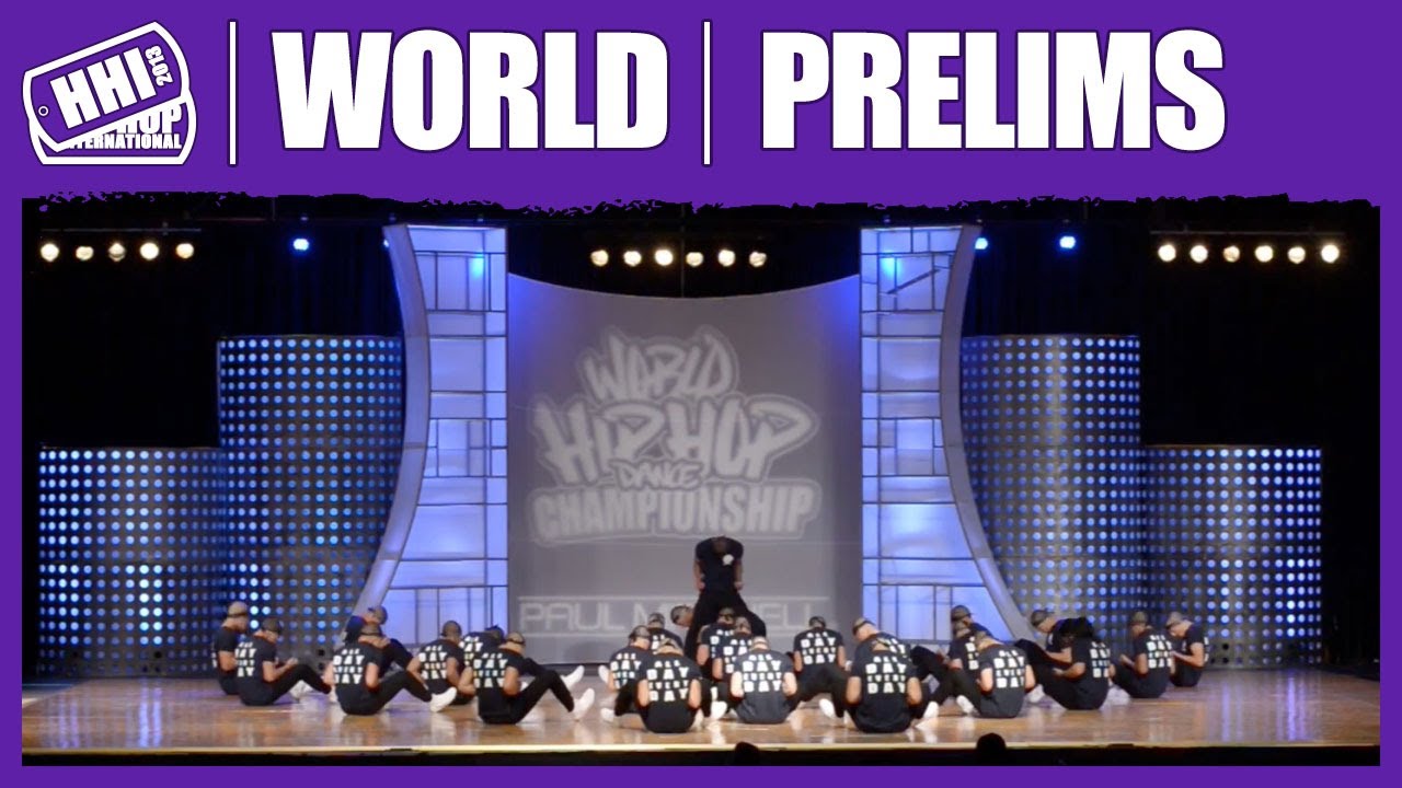 Academy of Brothers - Australia  (MegaCrew) @ HHI's 2013 World Hip Hop Dance Championship