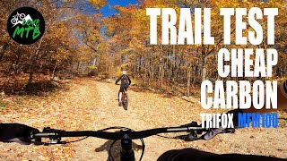 Part 3 - Cheap Carbon Full Suspension MTB Trail TEST (TRIFOX Bike)
