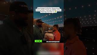 Rampage Regretted Giving Deen $100k After Hearing His Plan 👀😭#rampagejackson #rampage #deenthegreat