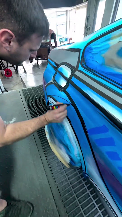 BMW Cartoon Car