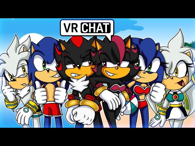 SHADINA INVADES SONIC AND SHADOW'S CHRISTMAS IN VR CHAT 