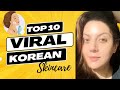 Viral Korean skincare products that are actually viral in Korea! Korean skincare for Glass Skin
