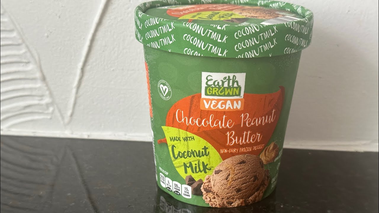 Aldi Earth Grown Chocolate Peanut Butter Ice Cream 