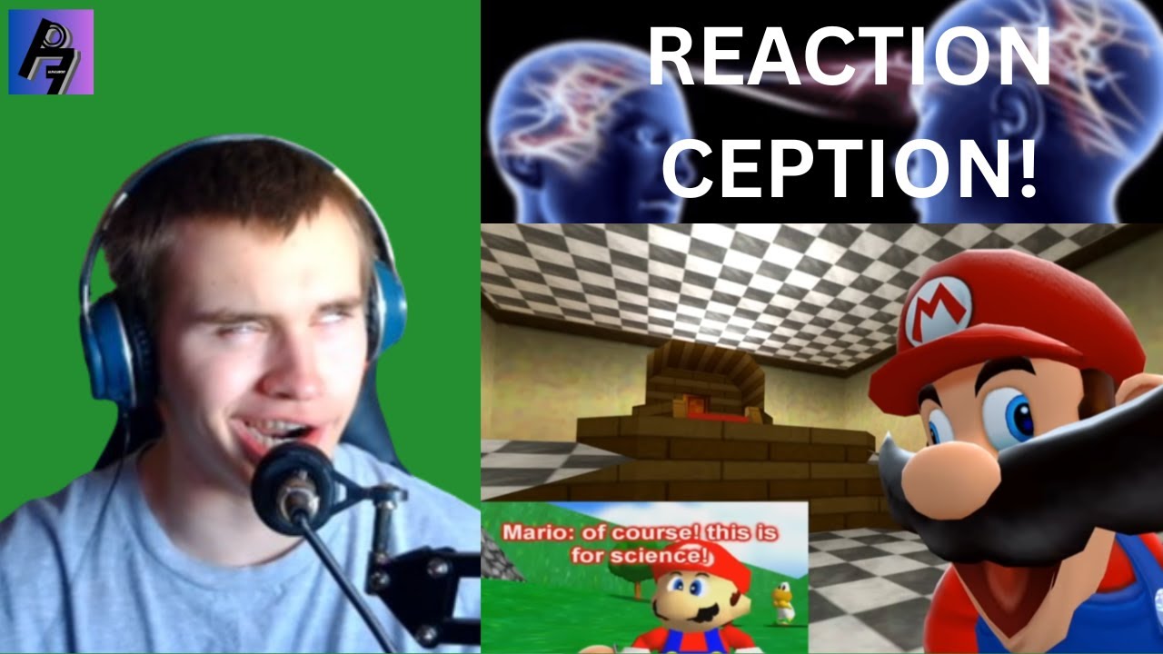 REACTIONCEPTION! - "SMG4: MarioTube" REACTION!!