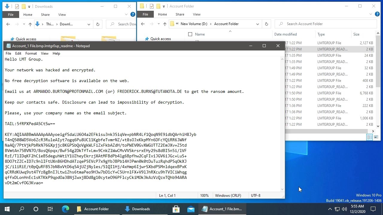 AppCheck Anti-Ransomware : BitPaymer Ransomware (.lmtgr0up) Block Video