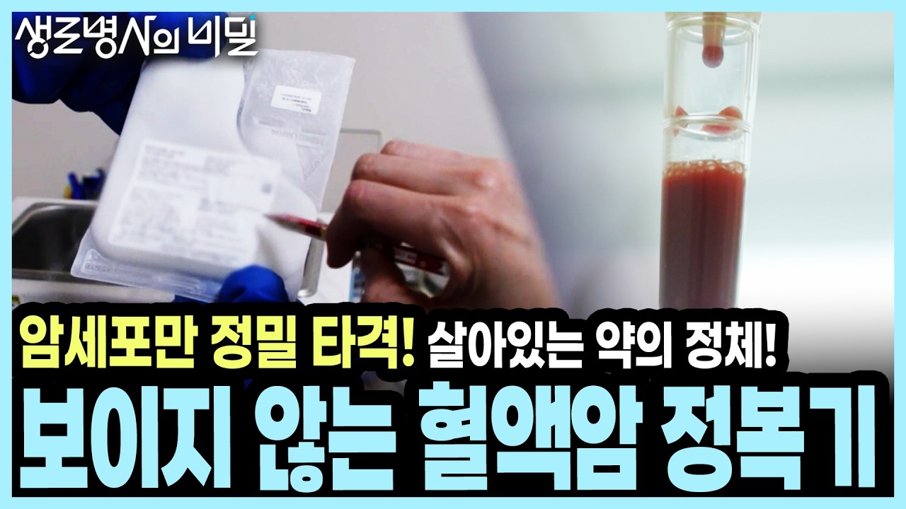 KBS 생로병사의 비밀 혈액암과 CAR-T 치료 설명 영상 썸네일