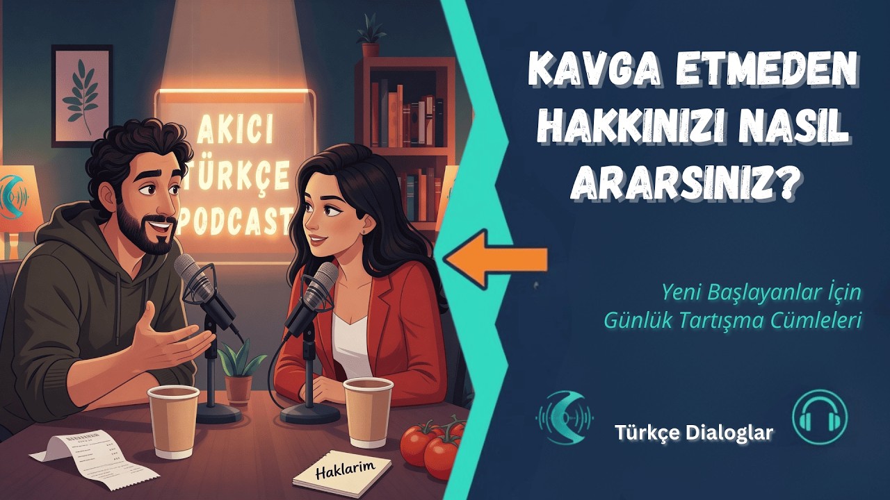 Kavga Etmeden Hakkını Ara! 🗣️🔥- Türkçe Podcast | Turkish Podcast