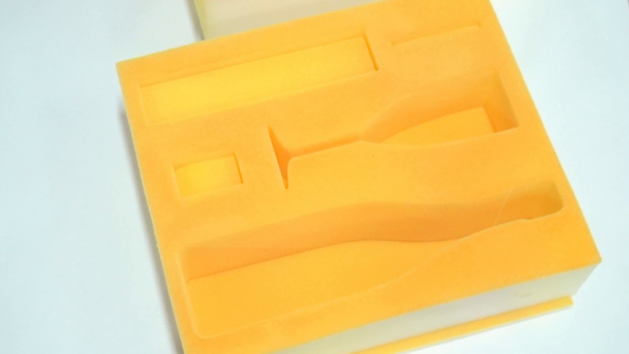 Флокирование поролоновых ложементов. - YouTube