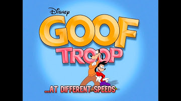 Goof Troop Theme at Different Speeds