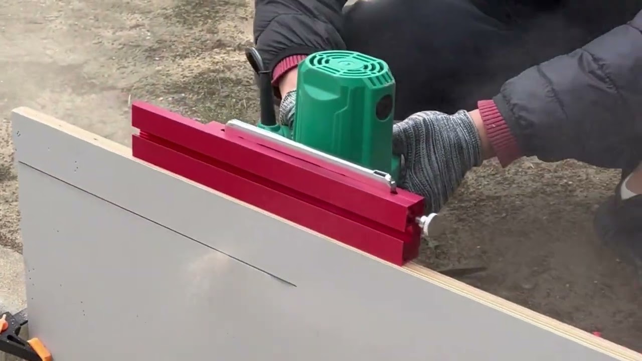 RUITOOL Saw Guide for Circular Saw – Adjustable Base for Perfect Cuts